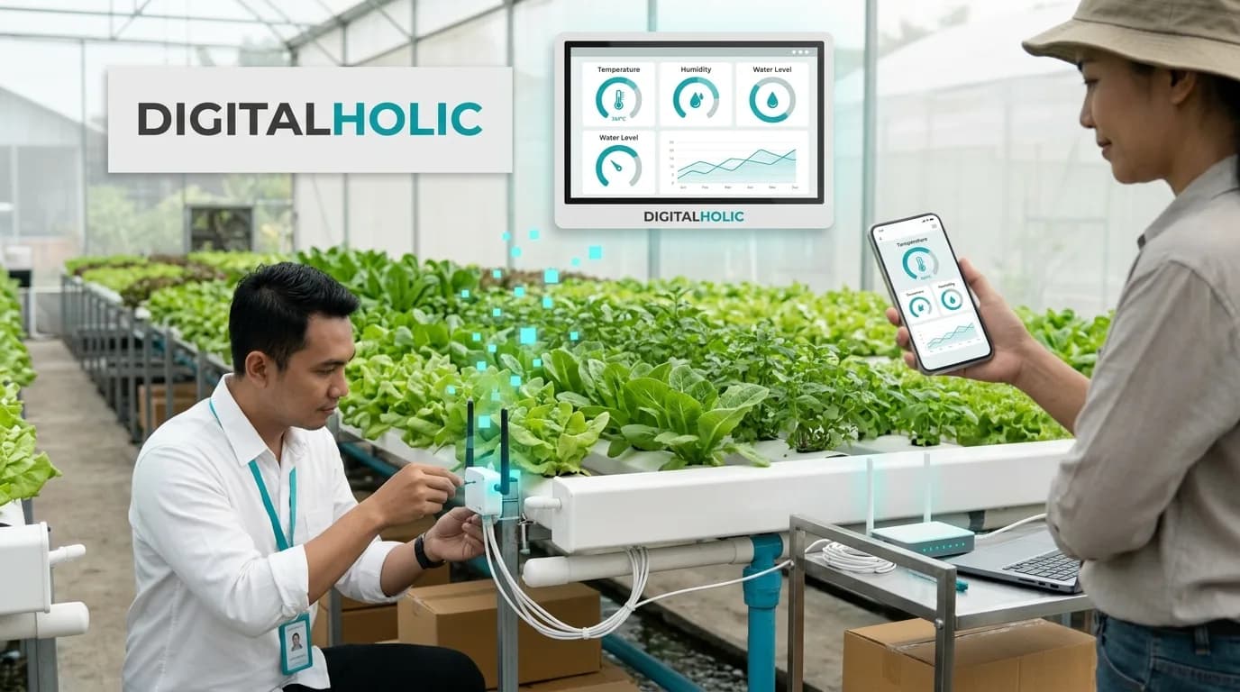 Jasa pembuatan sistem IoT untuk industri dan bisnis modern
