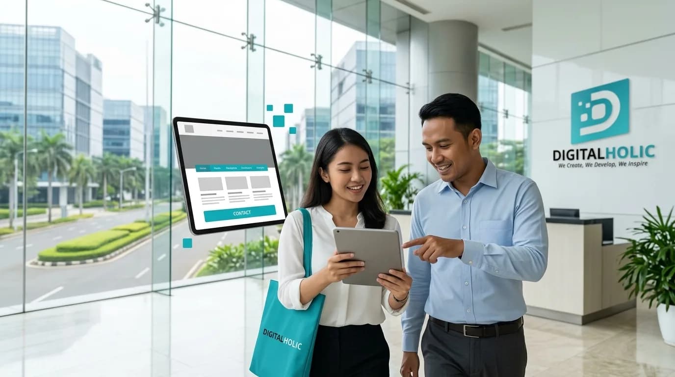 Jasa pembuatan website Tangerang Selatan untuk UMKM dan perusahaan